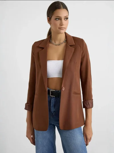 HICCUP Buttoned Blazer