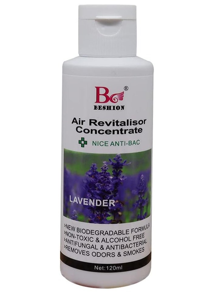 Generic Lavender 120ML - Beshion Air Revitalisor Concentrate Water-Soluble Drops For Humidifier  - Image 1