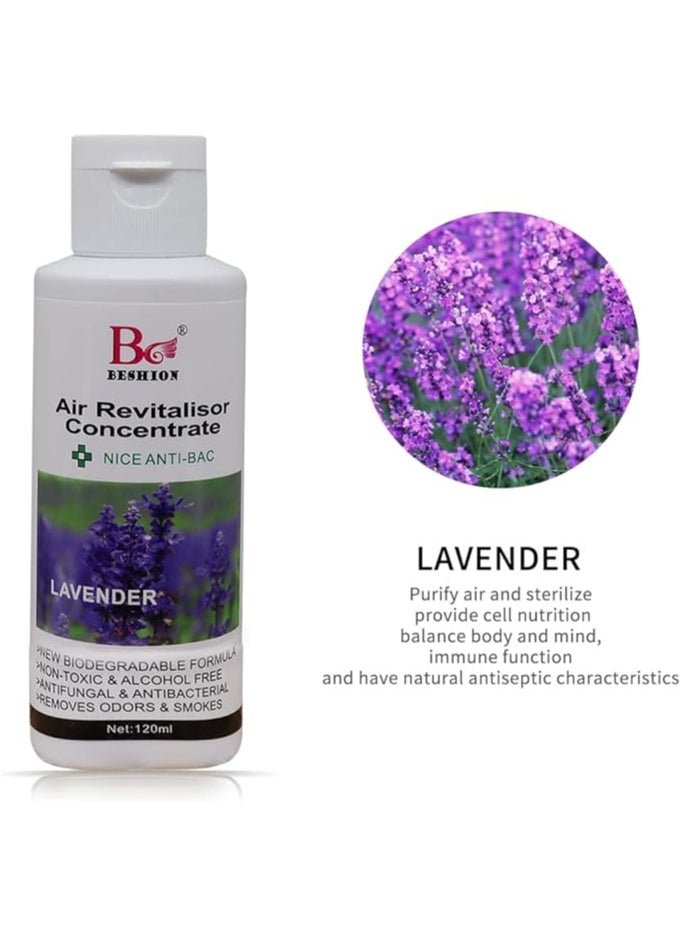 Generic Lavender 120ML - Beshion Air Revitalisor Concentrate Water-Soluble Drops For Humidifier  - Image 2