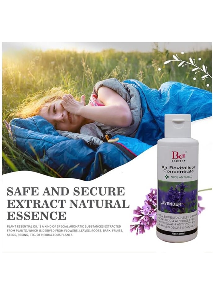 Generic Lavender 120ML - Beshion Air Revitalisor Concentrate Water-Soluble Drops For Humidifier  - Image 3