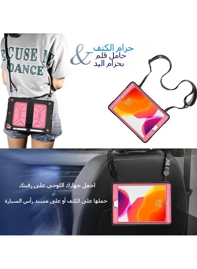 general Case for iPad 8/7 (10.2-Inch, 2020/2019 Model, 8th / 7th Generation), with [Screen Protector] [Pen] [Pencil Holder] [Handstrap Shoulder] - Image 4