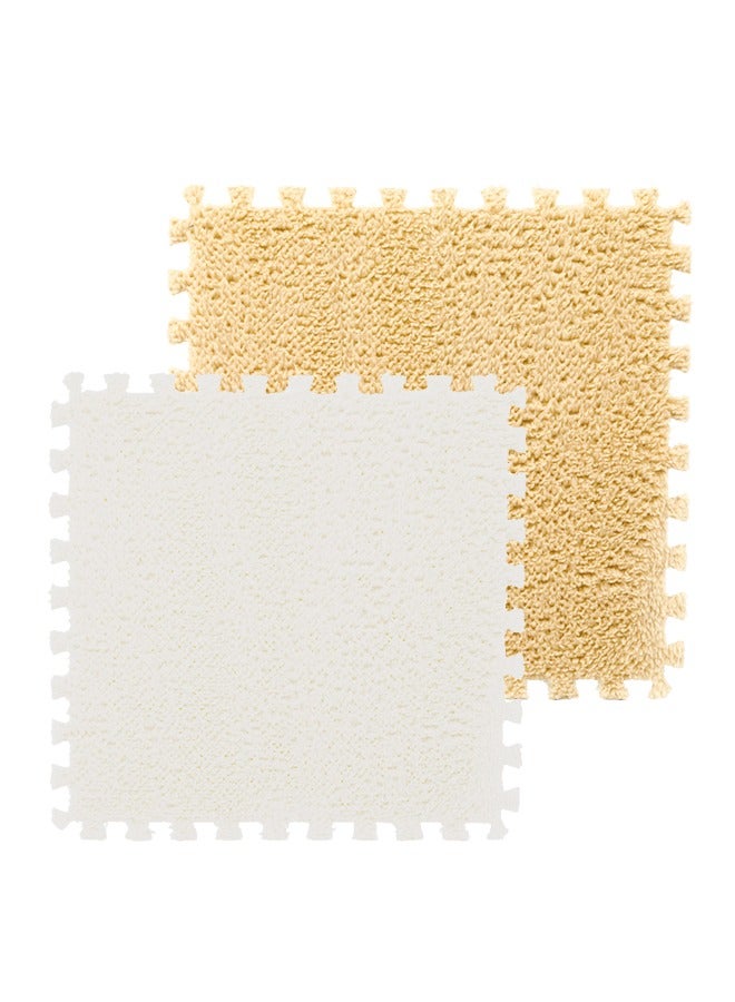 إن كي أكس 10 قطع سجادة أرضية مغسولة لغرفة النوم بجانب السرير مقاس 30*30 سم - Image 2