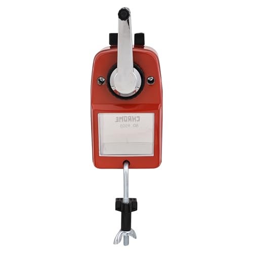 Chrome 9505 - Metal Body Pencil Sharpener, Large (Red) - Image 5