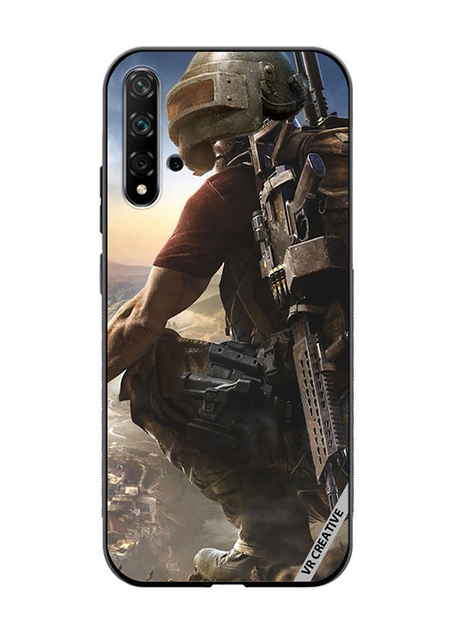VR CREATIVE Protective Case Cover For Huawei Nova 5T Pubg Design Multicolour - Image 1