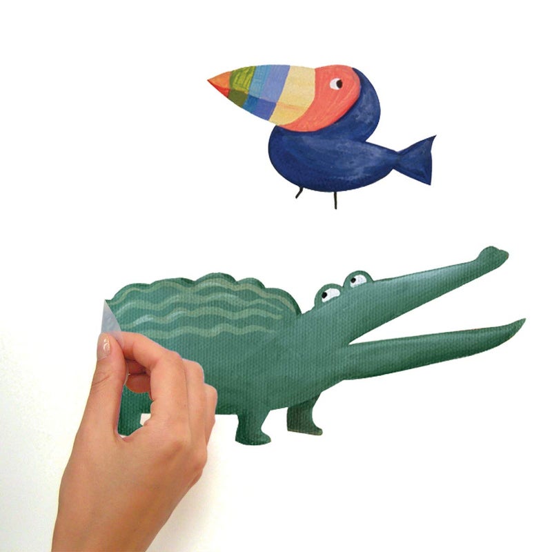 RoomMates Jungle Adventure Peel and Stick Wall Decals - Image 5