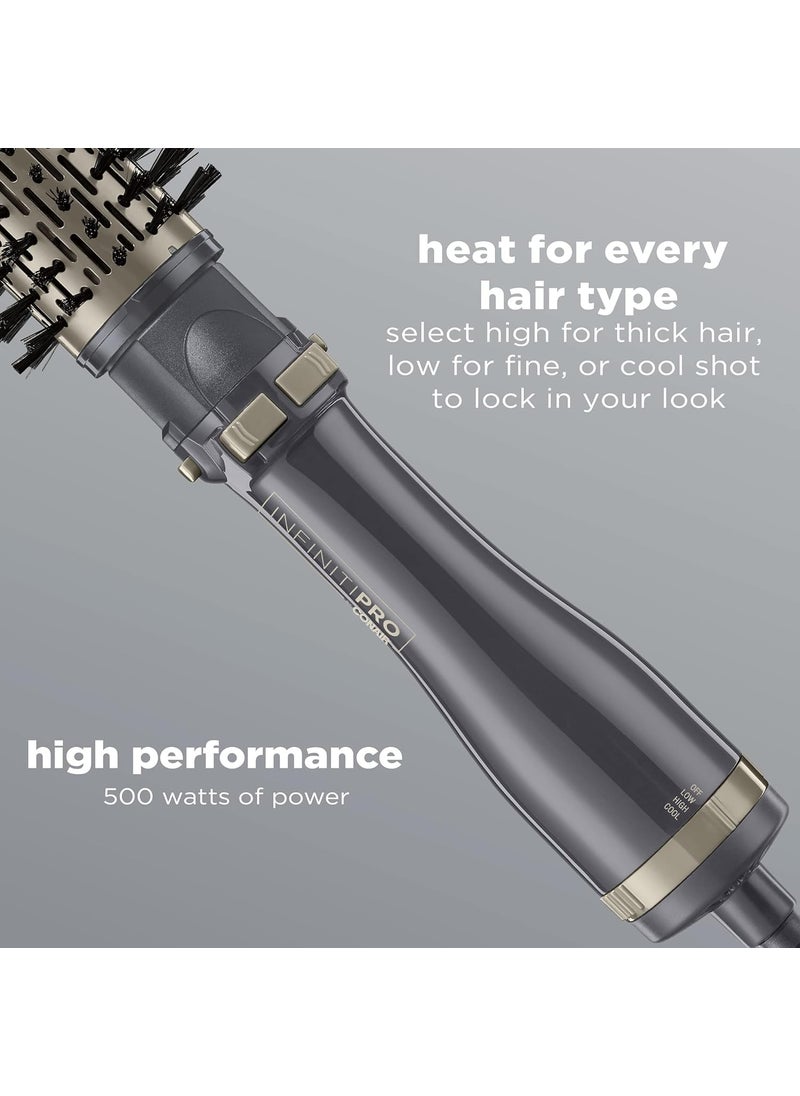 CONAIR INFINITIPRO BY CONAIR Hot Air Styling Brush Set with 2Inch and 15Inch Bristles  - Image 2