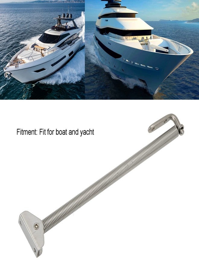 Aramox Marine Spring Hatch Holder,10‑1/4in Heavy Duty Stainless Steel Spring Hatch Holder Hatch Lid Support Spring for Boat Ship Yacht(2913S) - Image 2