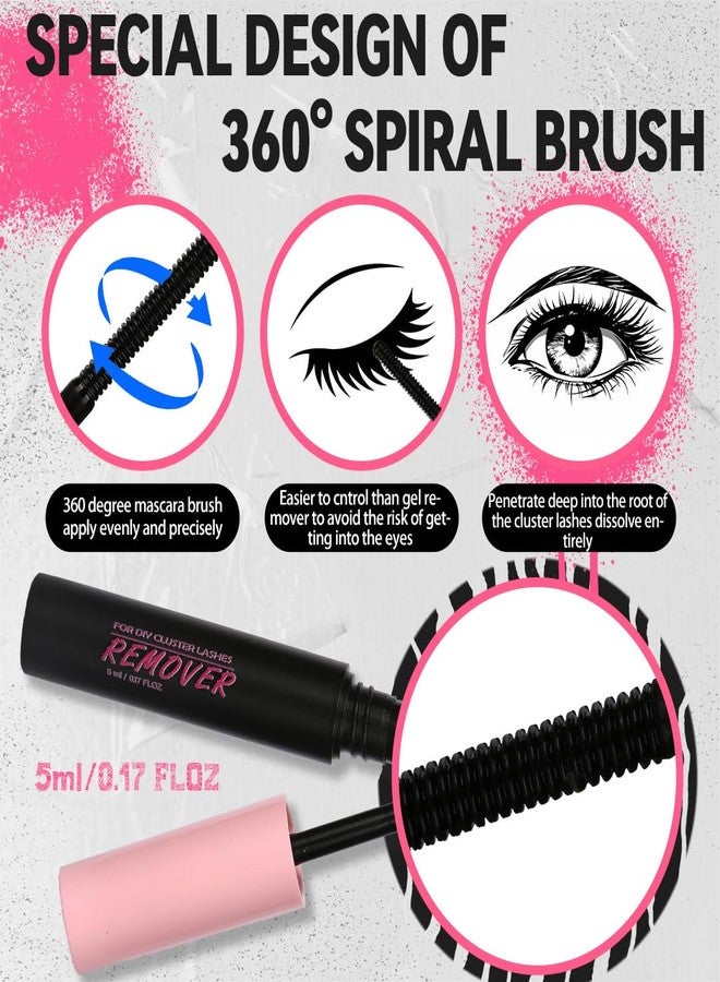 Himirell Lash Bond And Seal, Remover, Tweezers Kit Long-Lasting, Waterproof For DIY Eyelash Extension At Home Use Beginners Friendly Kit 4-in-1 - Image 3
