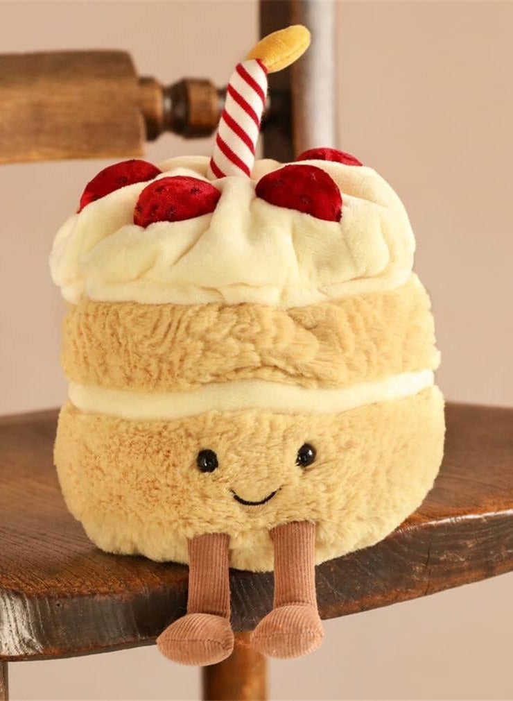 general Jellycat birthday gift cake doll plush toy cute holiday gift suitable for children's birthday, holiday gifts, home decoration (20cm) - Image 4