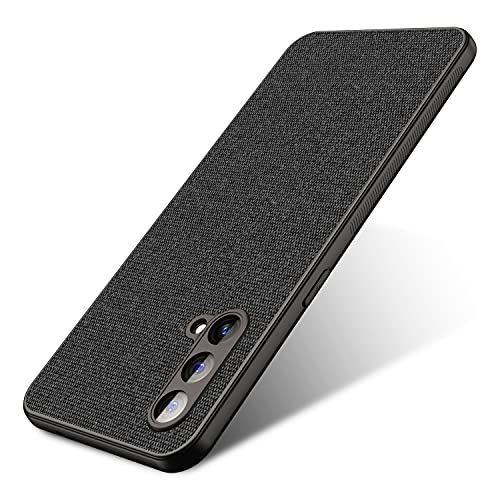 KAPA Soft Fabric Hybrid for OnePlus Nord CE (5G) / One Plus Nord CE (5G) Back Cover, Shockproof Protection Slim Hard Back Case (Black) - Image 1