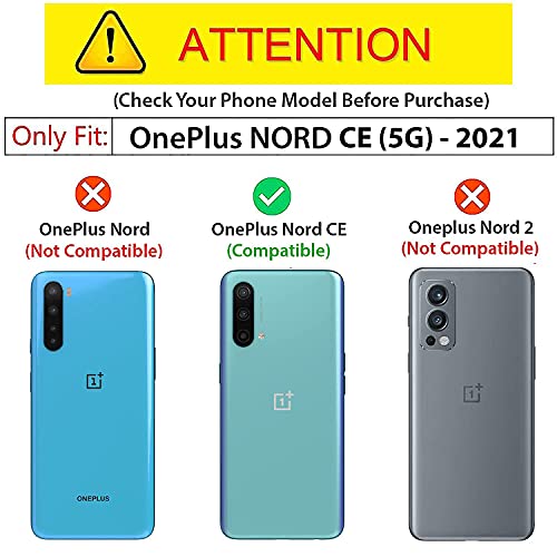 KAPA Soft Fabric Hybrid for OnePlus Nord CE (5G) / One Plus Nord CE (5G) Back Cover, Shockproof Protection Slim Hard Back Case (Black) - Image 2