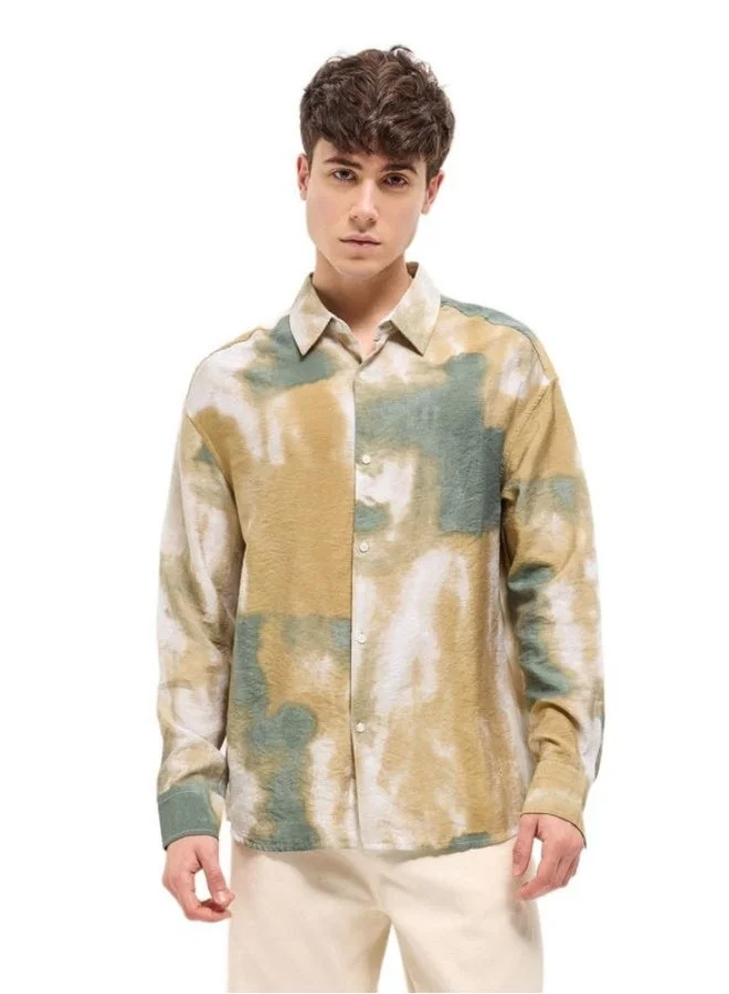 ذا بير هاوس قميص رجالي كلاسيكي متعدد الاستخدامات