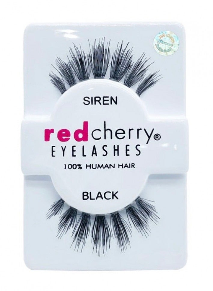ريد تشيري سيرين ريد شيري رموش طبيعية ١٠٠٪؜، لون أسود