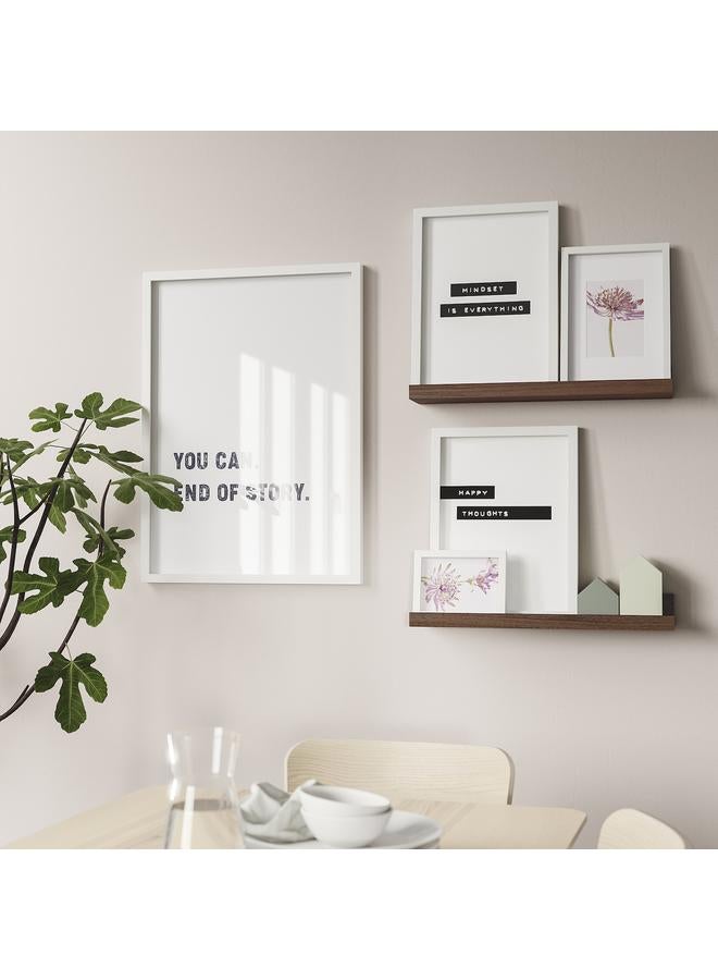 زبون رف للصور، بتأثير الجوز، 55 سم - Image 3