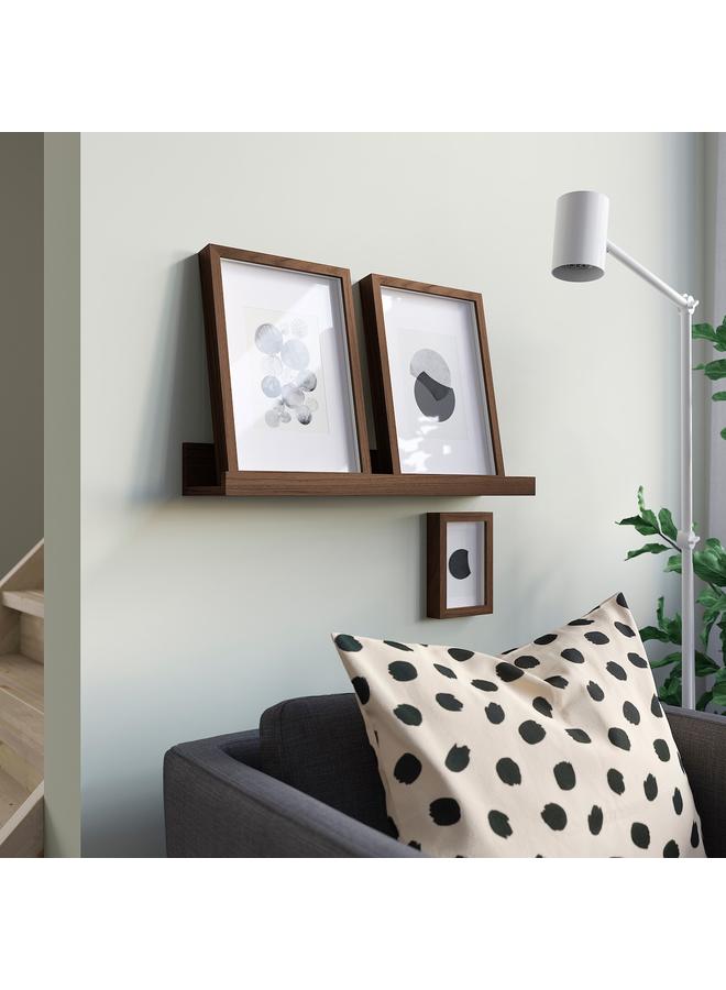 زبون رف للصور، بتأثير الجوز، 55 سم - Image 2