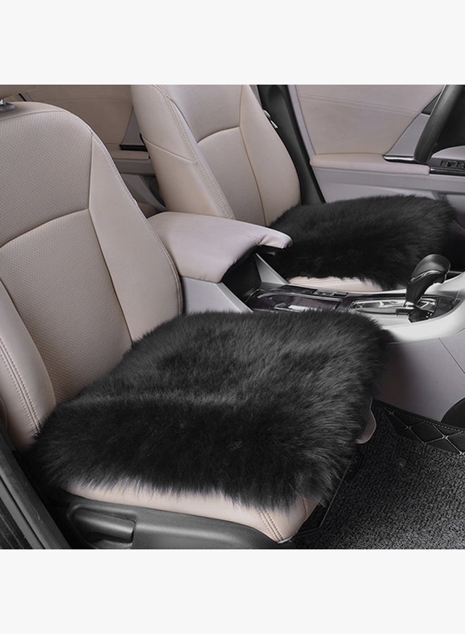 Loquat Wool Car Seat Cover Cushion Pad 18X18-Inch - Image 5