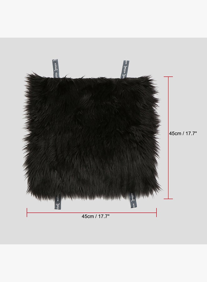 Loquat Wool Car Seat Cover Cushion Pad 18X18-Inch - Image 2