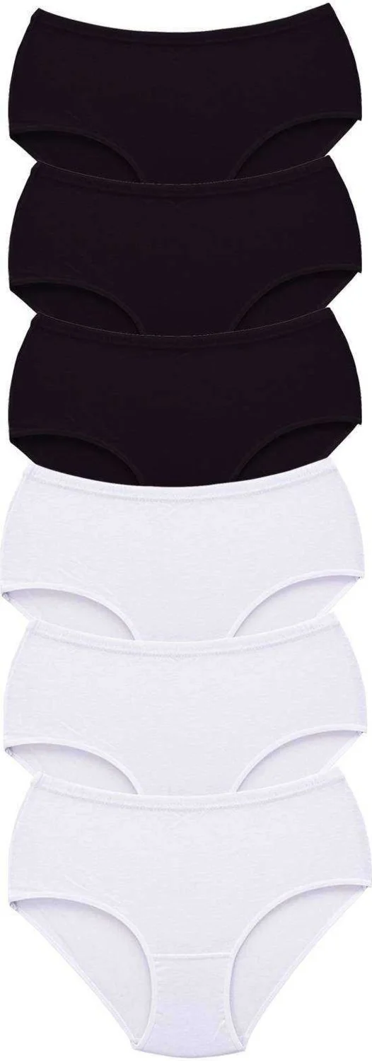 Tutku Passion 6 Pieces Passion Women High Waist Bato Thick Rubber Panties S4