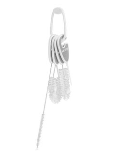 Nuby Nuby Bottle and Cup All Around Cleaning Brush Set, Cleans Straw, Spout, Nipple, Lids, and Hard to Reach Areas  - Image 1