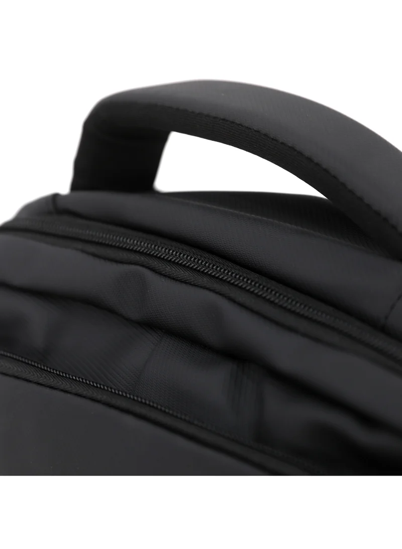 جيوردانو Unisex Slim Laptop Backpack - Water-Resistant Business Travel & Commuter Daypack with USB Charging Port & Mesh Side Pockets for Men and Women (Black)