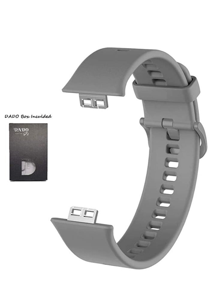 Replacement Silicone Band compatible with Huawei Fit Watch, solid color bands - Image 3