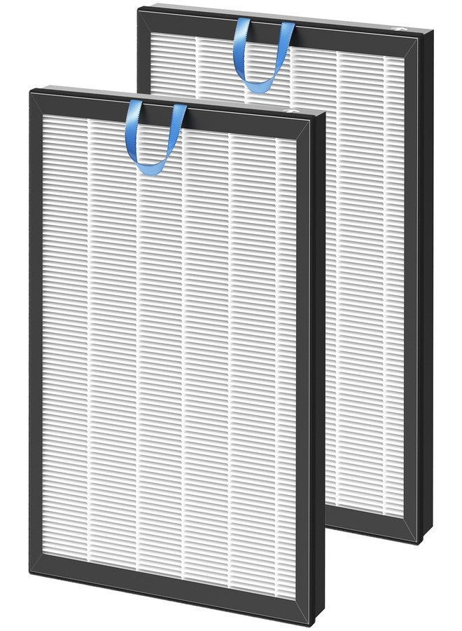 LINNIW فلتر بديل لجهاز تنقية الهواء Vital 200S متوافق مع أجهزة تنقية الهواء LEVOIT Vital 200S و Vital 200S-P، فلتر هواء HEPA 3 في 1 وفلتر كربون نشط، لجهاز Vital 200S-RF، LRF-V201-WUS، أبيض (عبوة من قطعتين) - Image 1