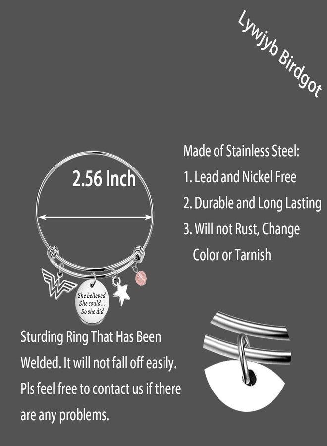 لوجيب بيردجوت سوار Lywjyb Birdgot هدية رائعة للمرأة المذهلة منتجات رائعة للنساء (Incredible br) - Image 2