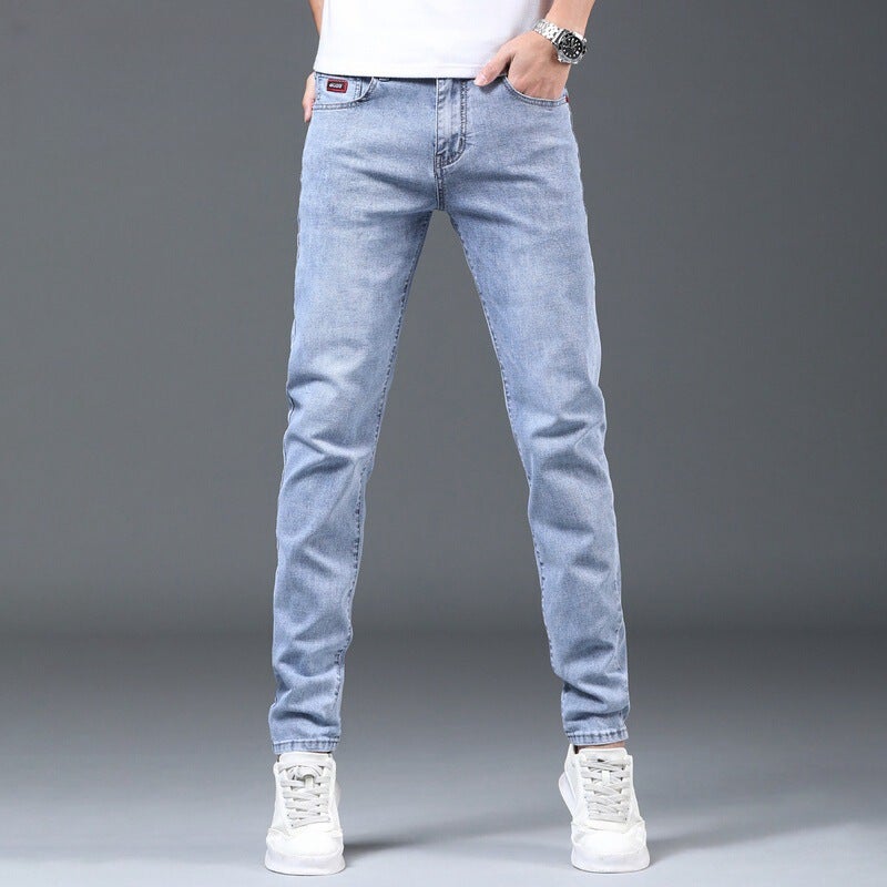 Unisex Classic Denim Jeans Loose Fit Daily Outdoor Wear - Image 4