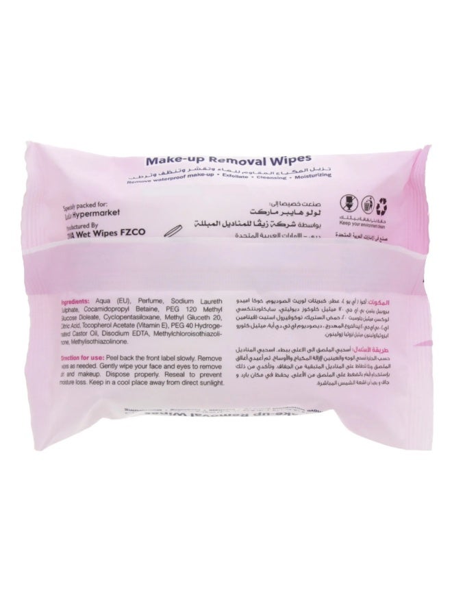 Rosa bella Make-Up Remover Wipes 25 Wipes - Image 2