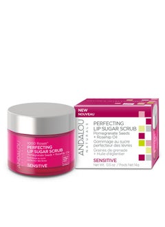 Andalou Naturals 1000 Roses® Perfecting Lip Sugar Scrub  - Image 1