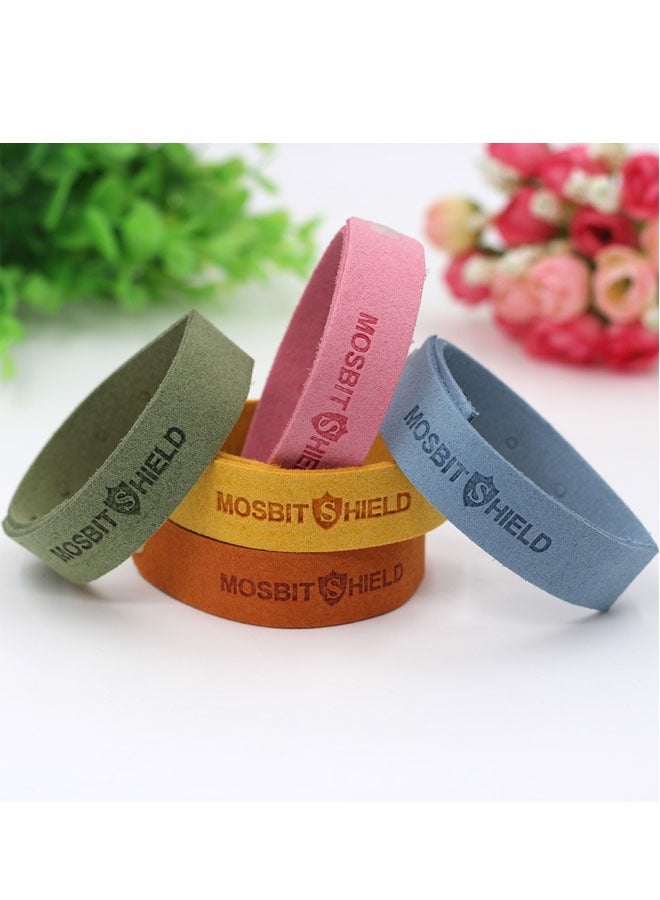 ZVEV 5-Piece Outdoor Insect Repellent Bracelet，Waterproof Outdoor Bug Repellent Wristbands Safe for Adults and Kids - Image 4