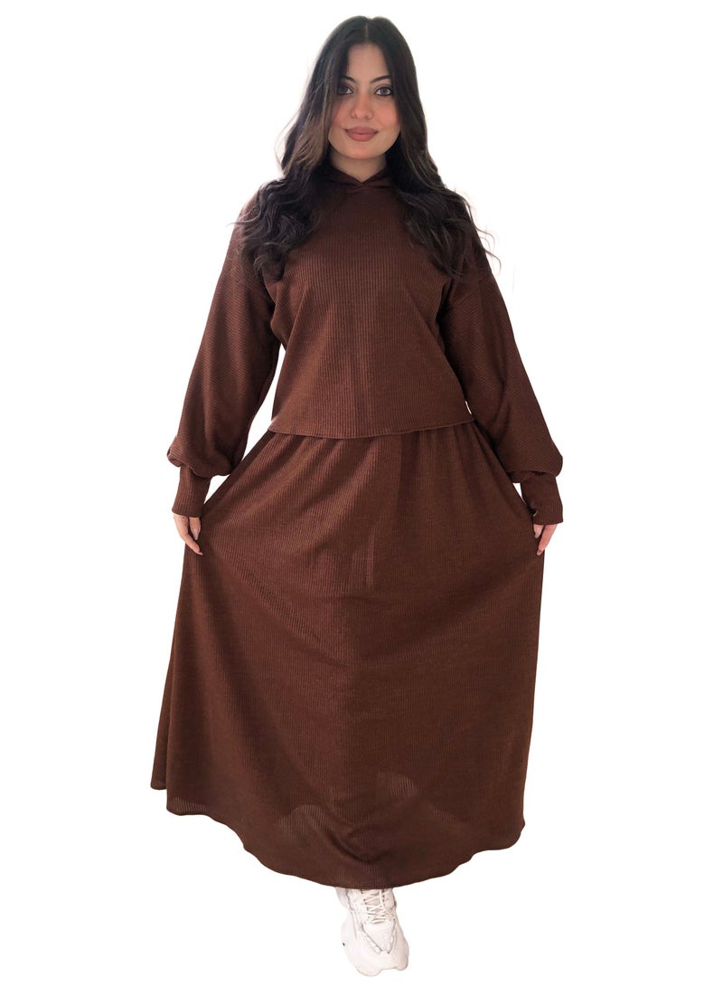 A beautiful and elegant winter rib knit - Image 3
