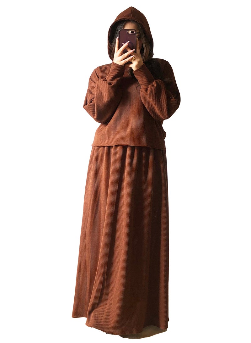 A beautiful and elegant winter rib knit - Image 2