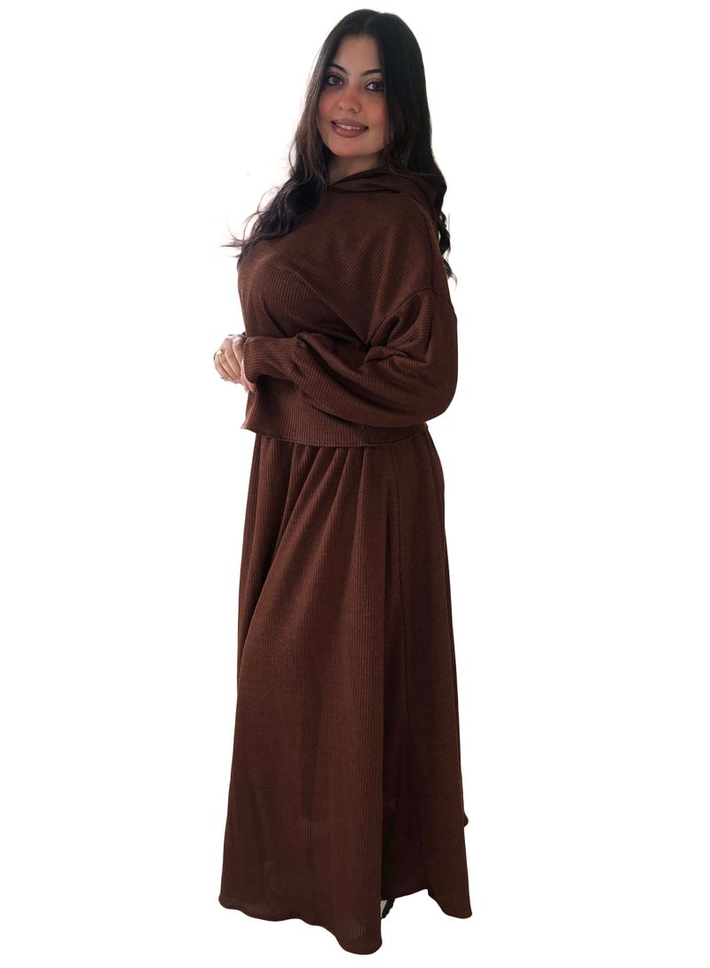 A beautiful and elegant winter rib knit - Image 5