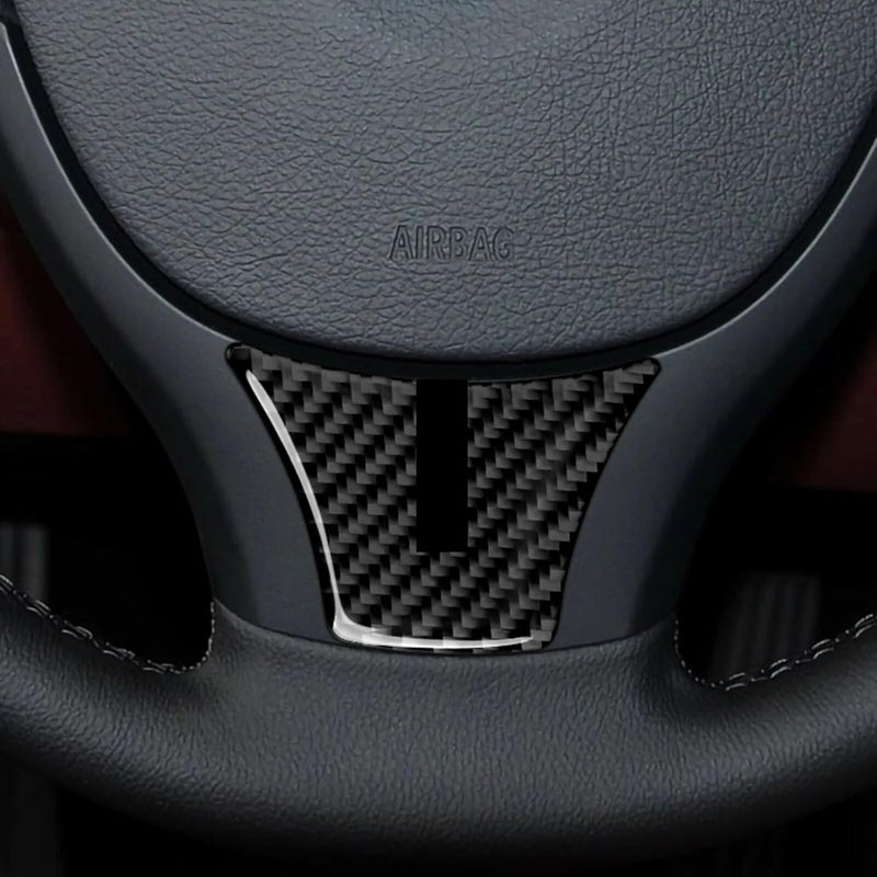 Yurefax Carbon Steering Wheel Trim Cover for BMW - Image 5