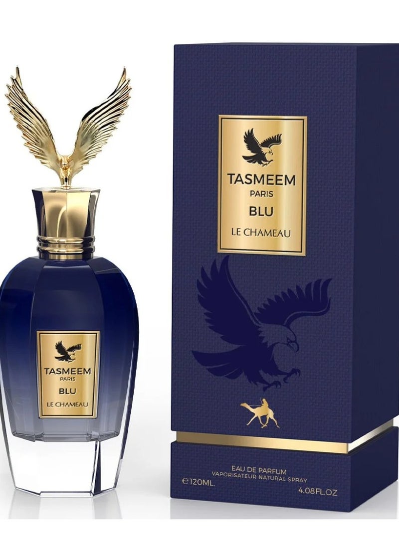 LE CHAMEAU Paris Tasmeem Blu  LE CHAMEAU perfume 120 Ml