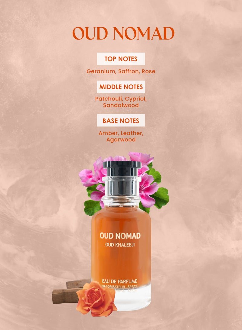 Oud Khaleeji Oud Nomad 100ml Arabic Perfume - Image 2