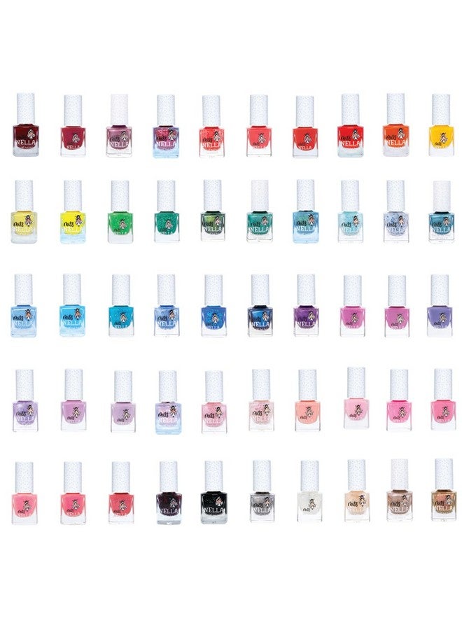 Miss NELLA MISS NELLA BUTTERFLY WINGS-Safe Special Glitter lilac Nail Polish for Kids, Non-Toxic & Odor Free Formula for Children and Toddlers, Natural Water Based for Easy Peel Off - Image 5