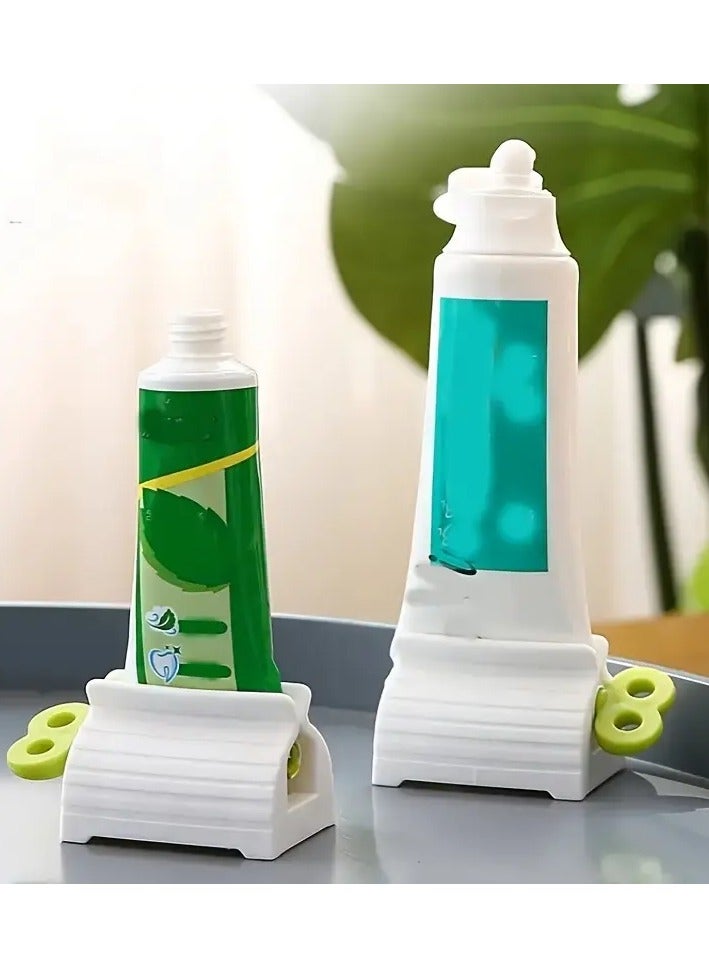 Ucanbe 2pcs Toothpaste Tube Squeezer - Easy and Convenient Toothpaste Dispenser for Home & Travel - Bathroom Accessories - Image 1