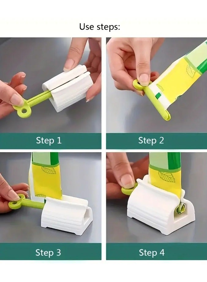 Ucanbe 2pcs Toothpaste Tube Squeezer - Easy and Convenient Toothpaste Dispenser for Home & Travel - Bathroom Accessories - Image 5