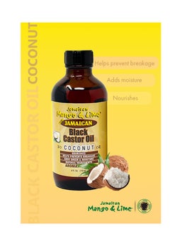 Jamaican Mango & Lime Jamaican Mango Black Castor Oil, Coconut, 4 Ounce8  - Image 2