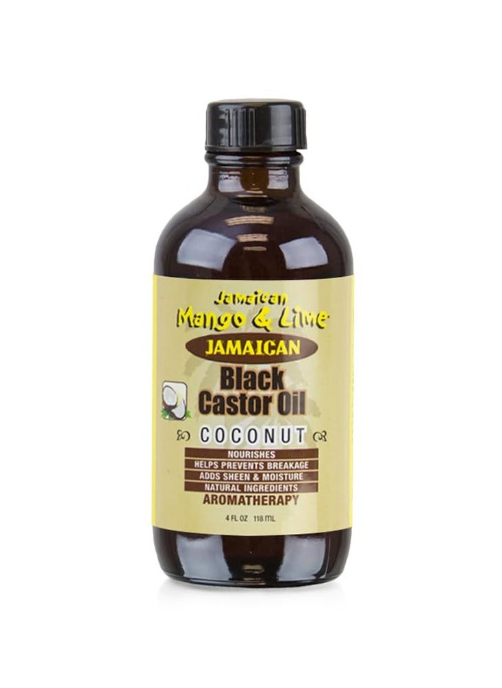 Jamaican Mango & Lime Jamaican Mango Black Castor Oil, Coconut, 4 Ounce8  - Image 1