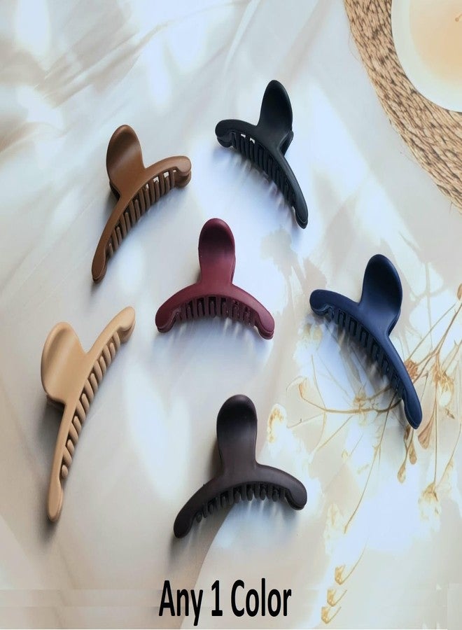 RHOSYN HAIR ACCESSORIES Matte Hair Claw Clips For Thick Hair, Wide-Open Large Hair Clutchers Nonslip Ponytail Holder Barrettes Hair Accessories For Women Girls,Feal Free With Latest Clip - Image 4