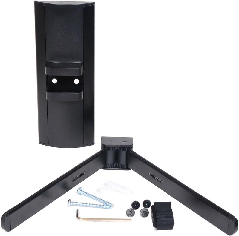 VideoSecu DVD DVR VCR Wall Mount Bracket for DVD Player DDS Receiver Blu-Ray Media VCR Stereo Cable Box - Adjustable Electronic Component Shelf Holder 1XU - Image 3