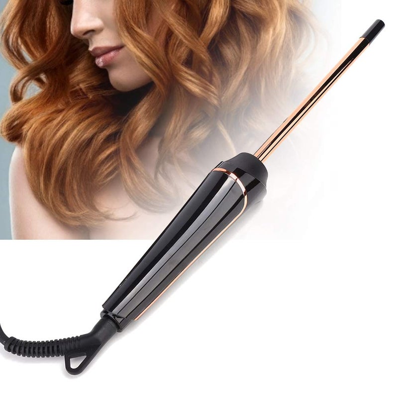 klarako Tourmaline Ceramic Curling Wand, Curling Iron Hair Curler with Ceramic Coating Barrel,Professional Curling Wand Household Electric Hair Curler Curling Iron Hairdressing Styling Tool(US) Us - Image 5