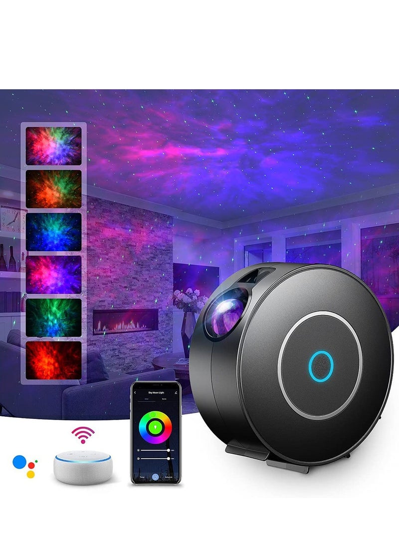 Mi VAZA Galaxy Projector Light Tuya Smart Life Smart Star Projector APP Work With Home Starry Sky LED Night Light - Image 1