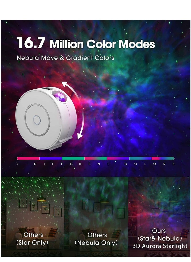 Mi VAZA - Galaxy Projector Light Tuya Smart Life Smart Star Projector APP Work With Alexa Google Home Starry Sky LED Night Light - Image 1
