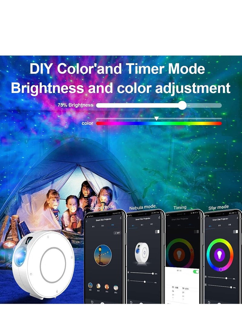 Mi VAZA - Galaxy Projector Light Tuya Smart Life Smart Star Projector APP Work With Alexa Google Home Starry Sky LED Night Light - Image 1