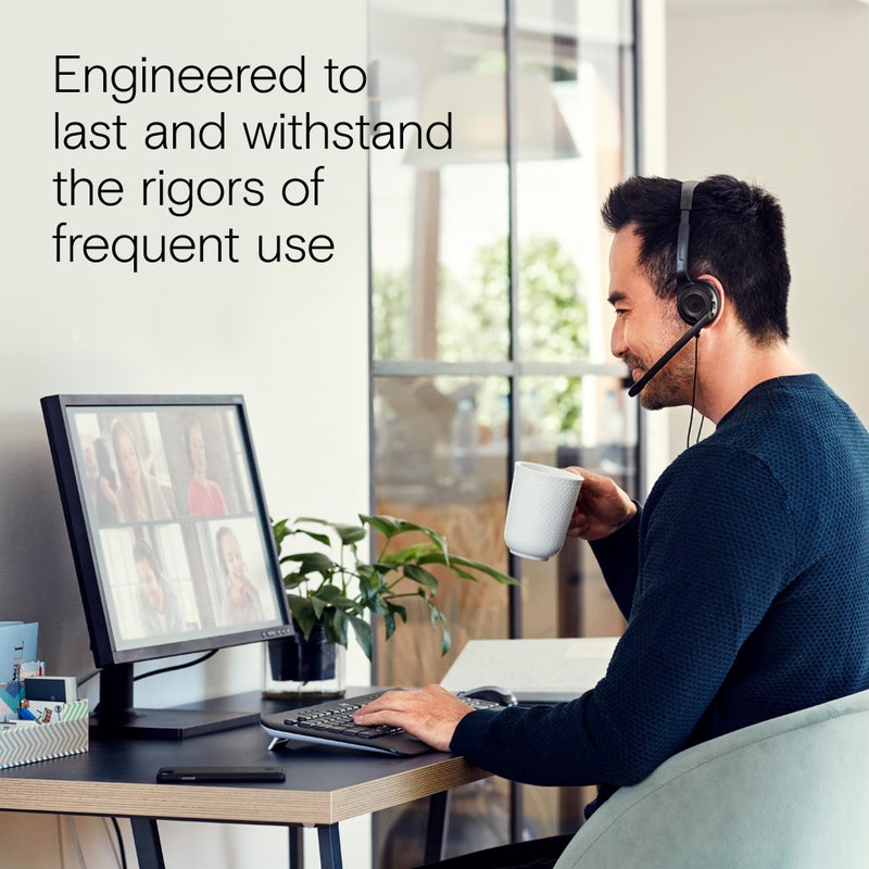 EPOS PC 3 Chat - Durable On-Ear Wired Headset - Noise Cancelling Microphone for Casual Gaming and Easy Connectivity - Lightweight Stereo Quality Sound - Great for Internet Telephony & E-Learners - Image 5