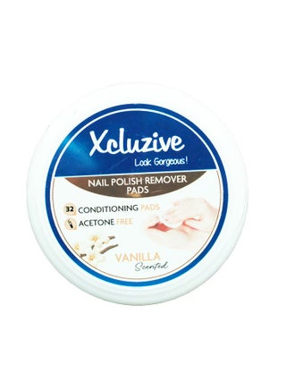Nail Polish Remover Pads 32 Count Vanilla